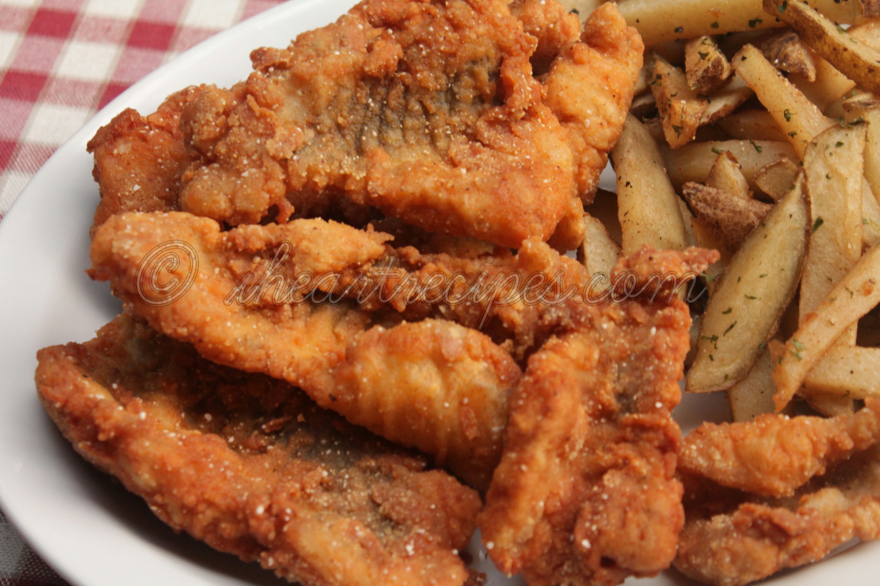 southern fried fish dinner