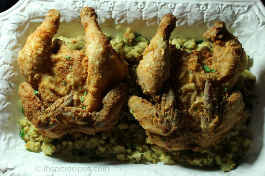 These deep fried cornish game hens are crisp to perfection and pair well with any side dish. 