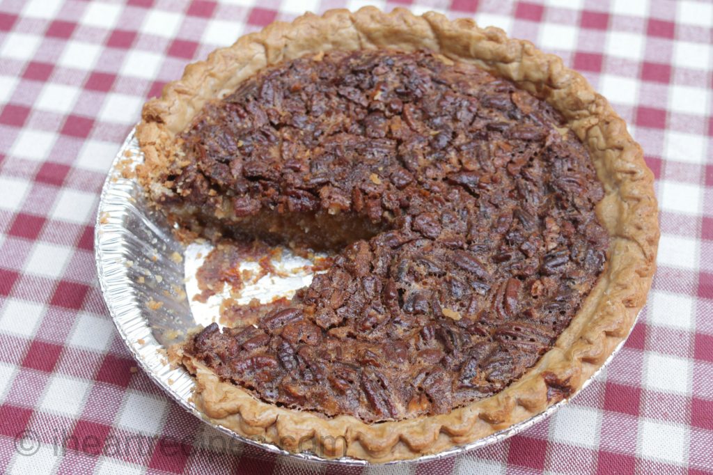 Using store-bought crust for this Southern Pecan Pie makes this recipe easier.