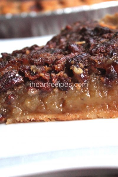 homemade pecan pie