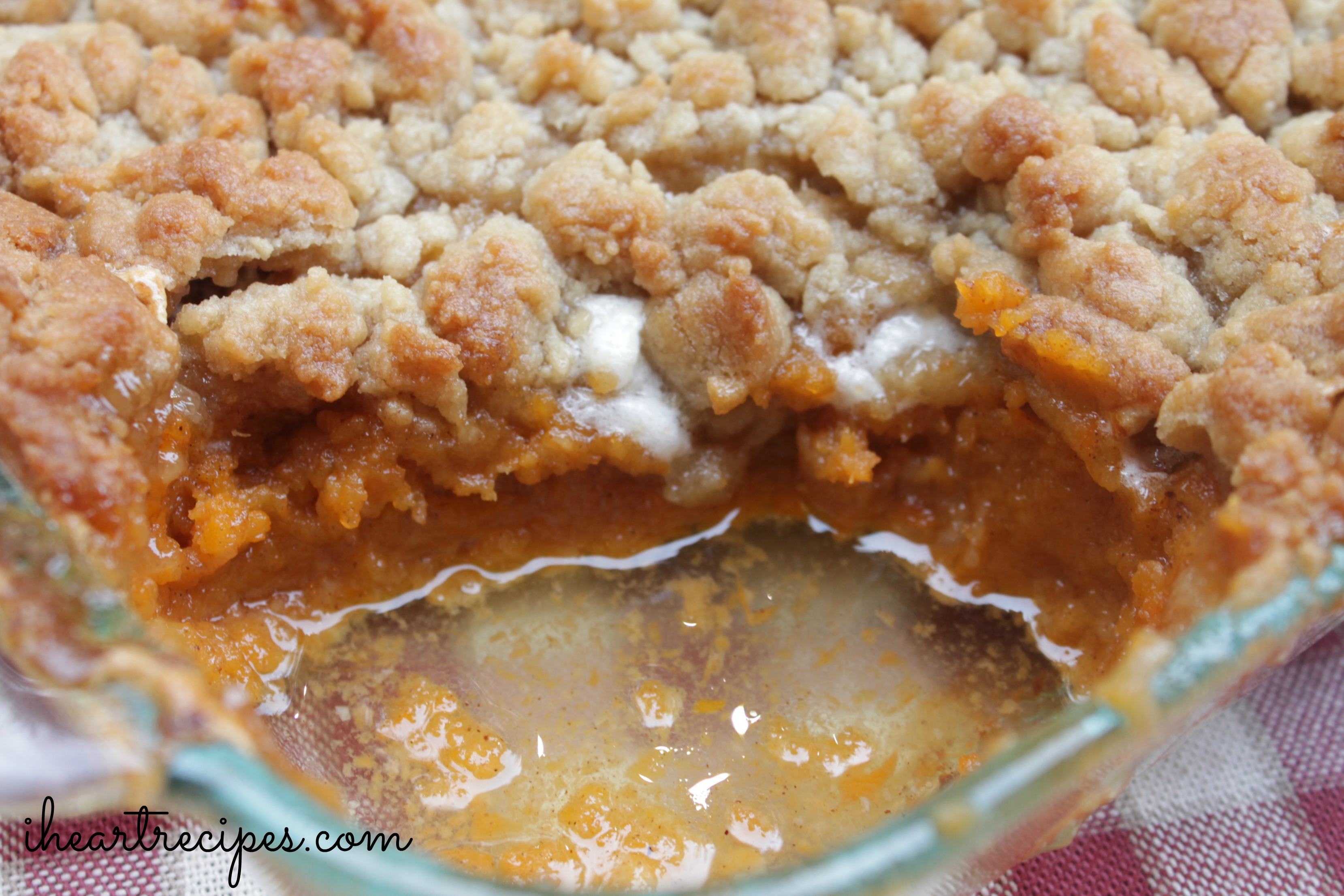 Sweet Potato Casserole I Heart Recipes