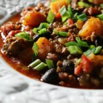 Beef, Black Bean, Butternut Squash Chili