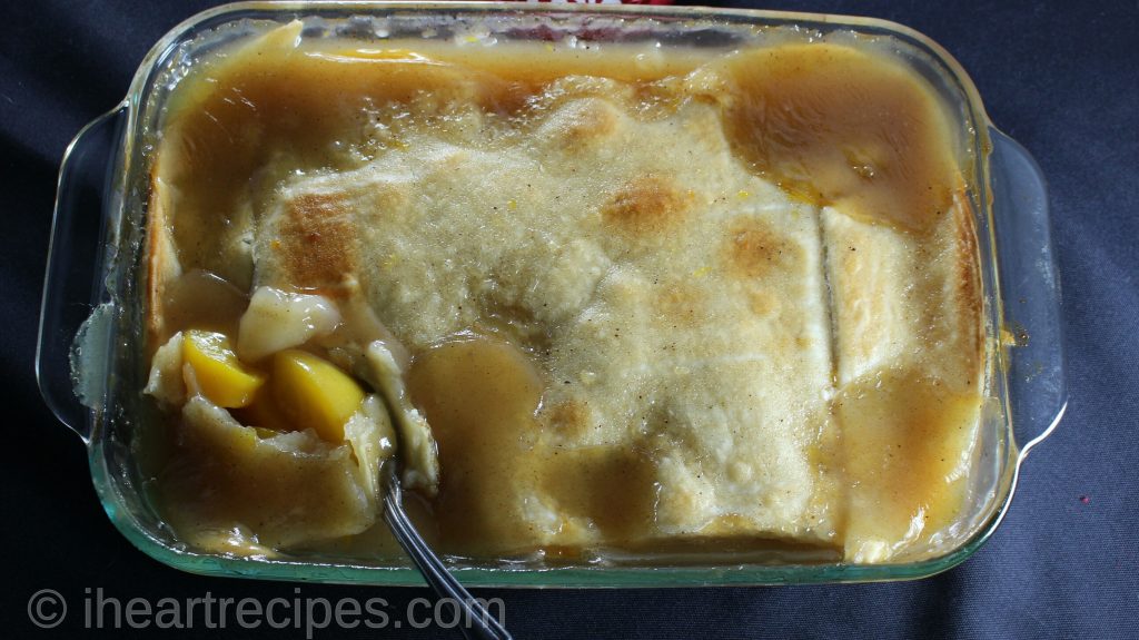 Soul Food Peach Cobbler gives a nod to Atlanta with this sweet treat.