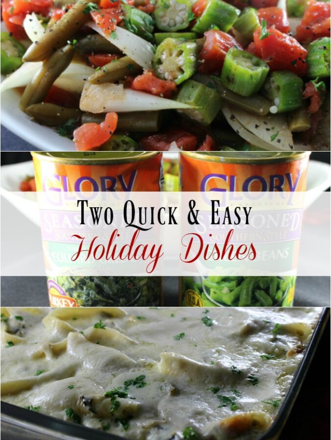 Two Easy & Delicious Holiday Dishes
