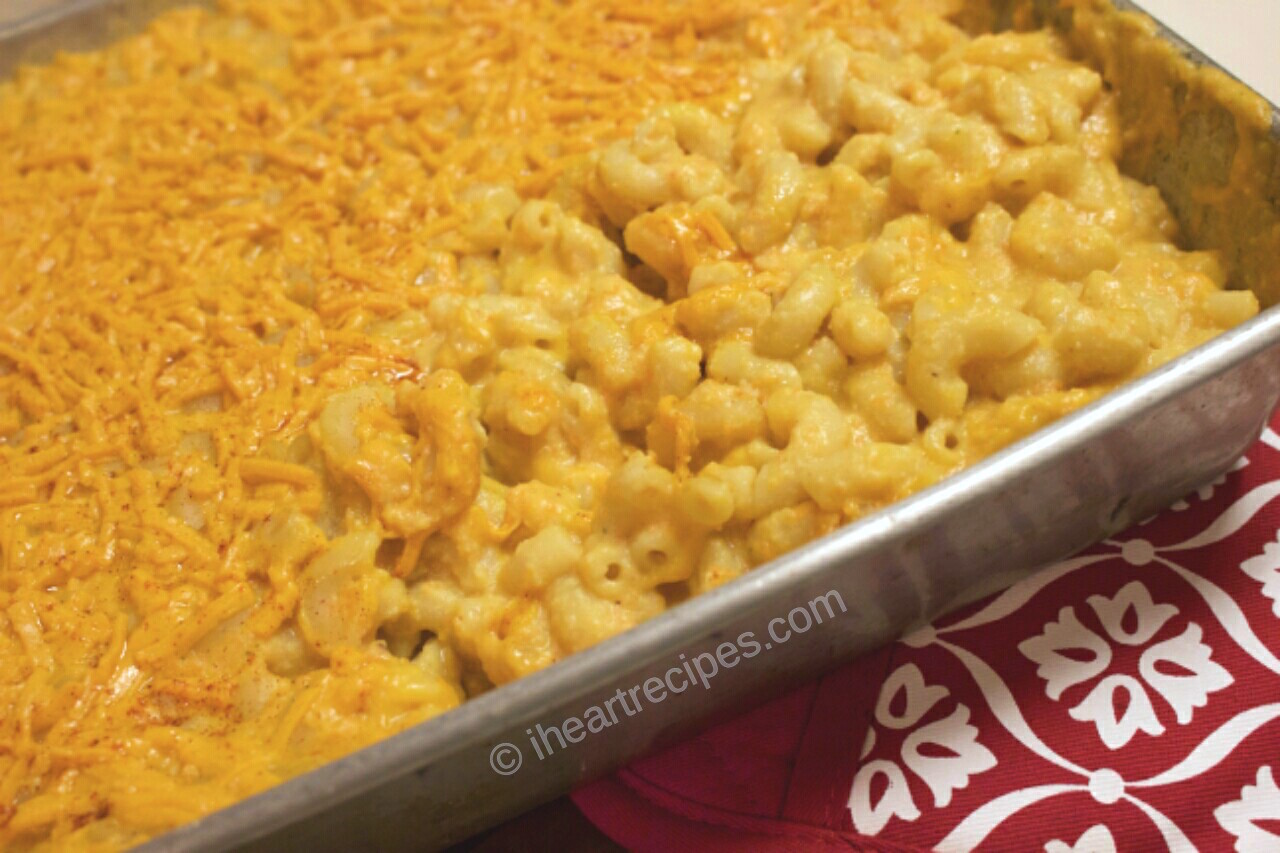 Vegan Baked Macaroni & Cheese I Heart Recipes