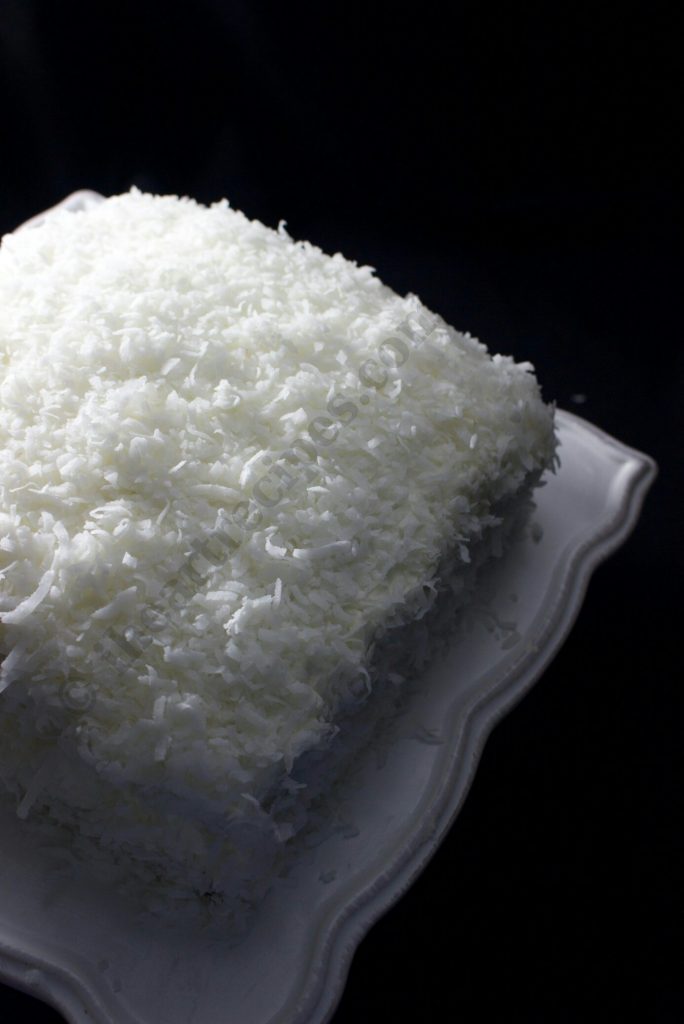 Yummy coconut cake