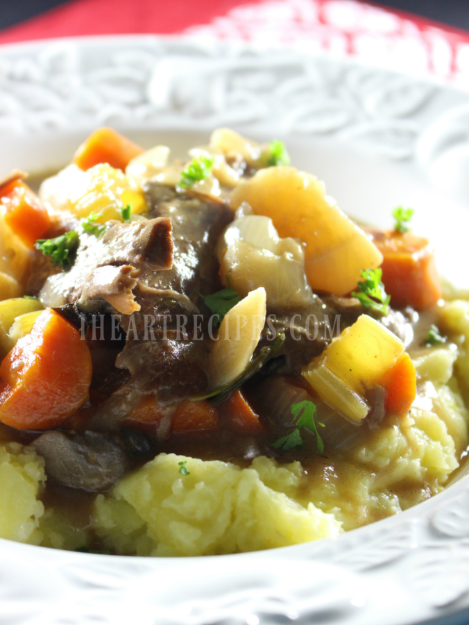 Smothered Top Round Roast Beef