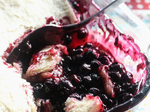 Southern Blueberry Cobbler
