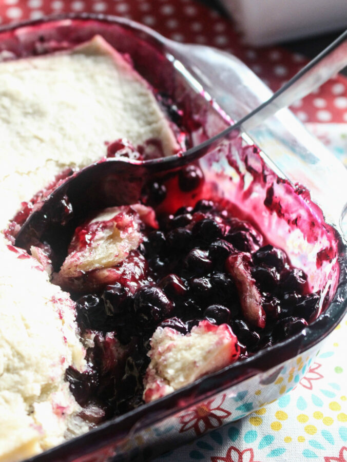 Southern Blueberry Cobbler