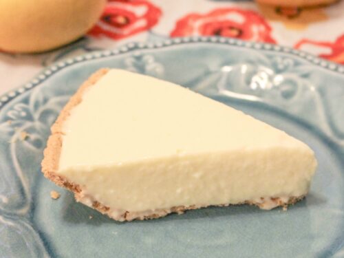 No Bake Lemon Cheesecake
