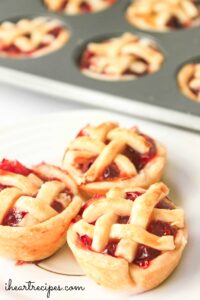 Mini Cherry Pie Bites