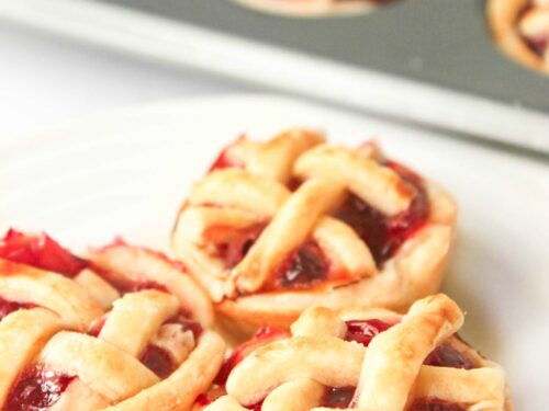 Mini Cherry Pie Bites
