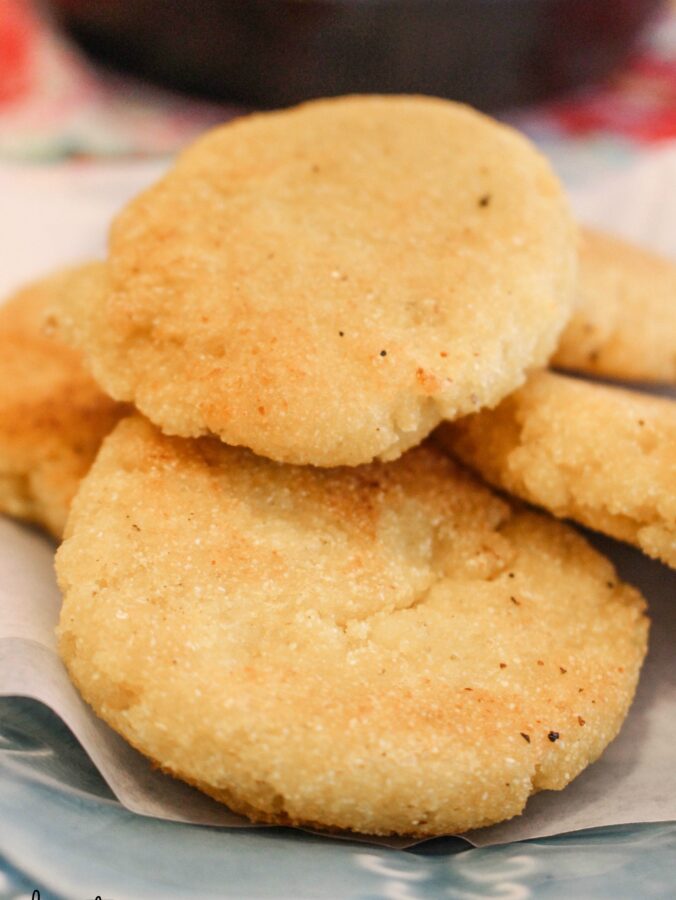 Hot Water Cornbread