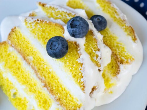 Easy Lemon Ice Cream Cake