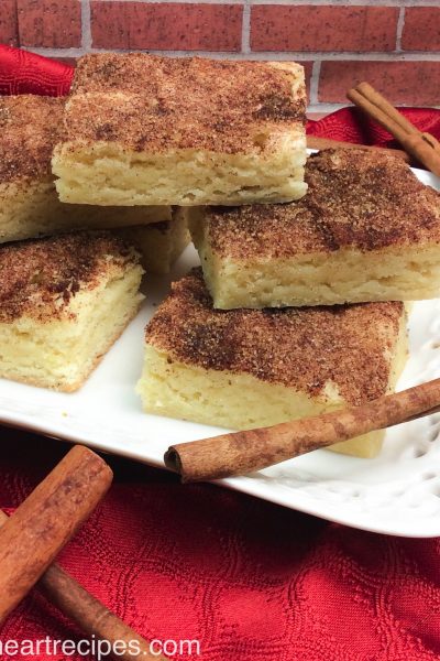 Snickerdoodle Cookie Bars Recipe