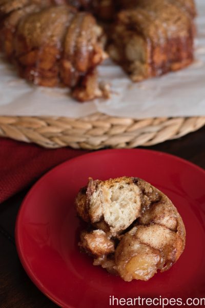 Cinnamon Apple Monkey Bread