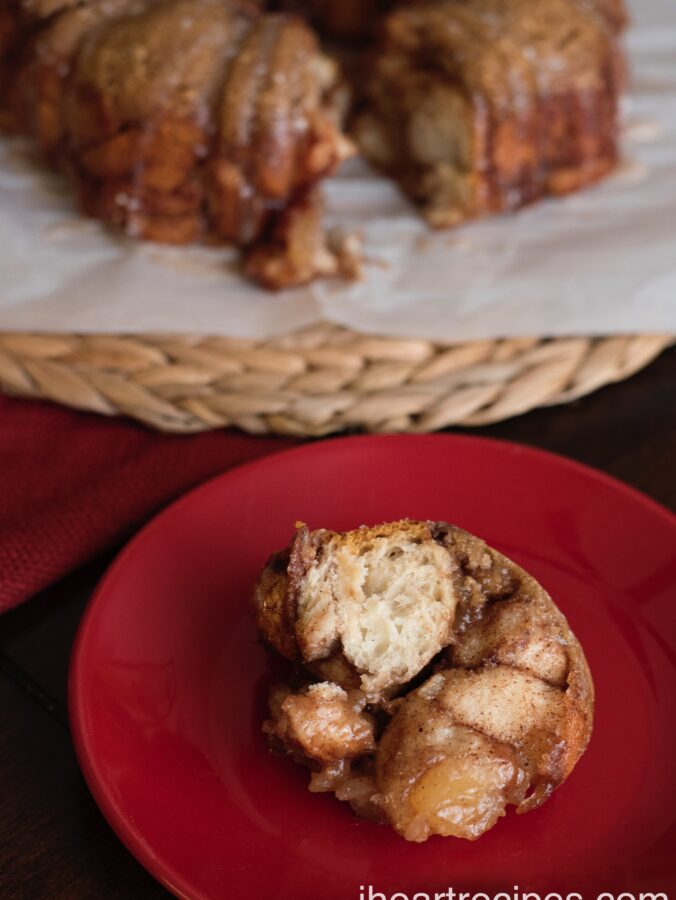 Cinnamon Apple Monkey Bread