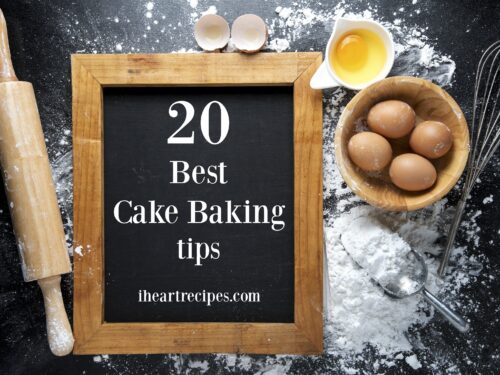 20 best cake baking tips