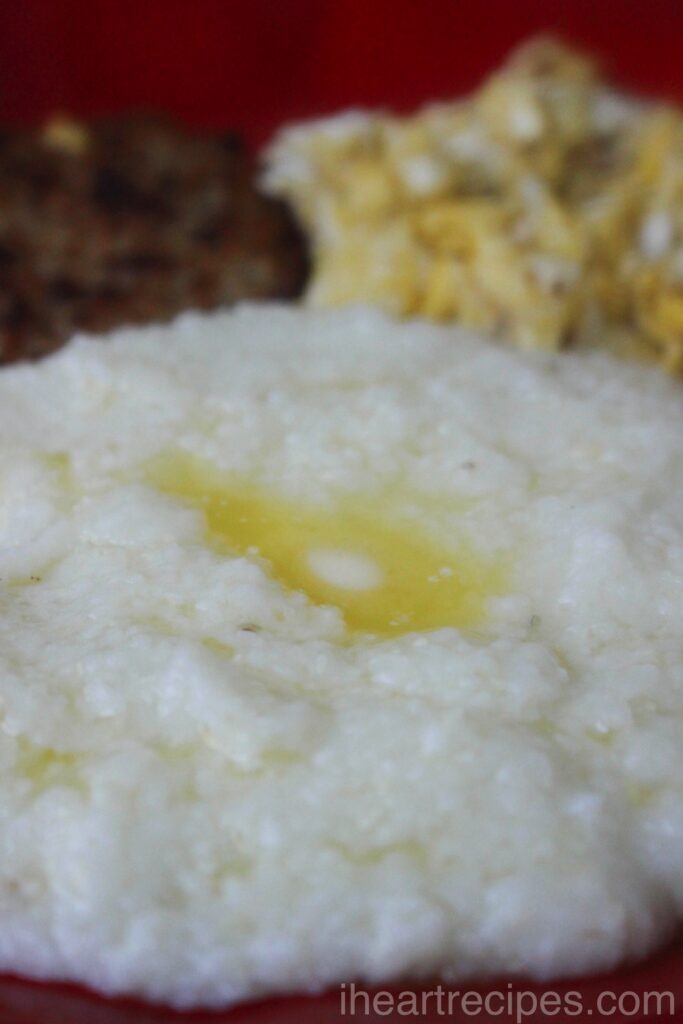 Creamy Easy Grits Recipe I Heart Recipes   Grits3 001 683x1024 