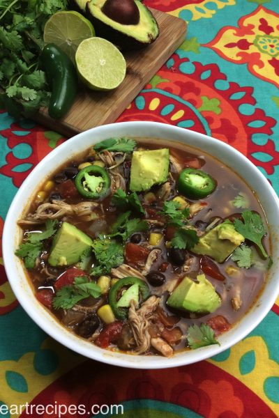 Tex Mex Chicken Soup