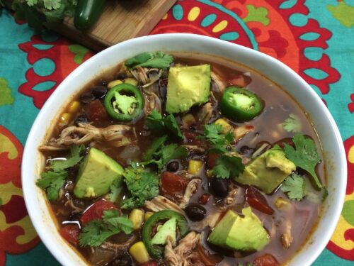 Tex Mex Chicken Soup