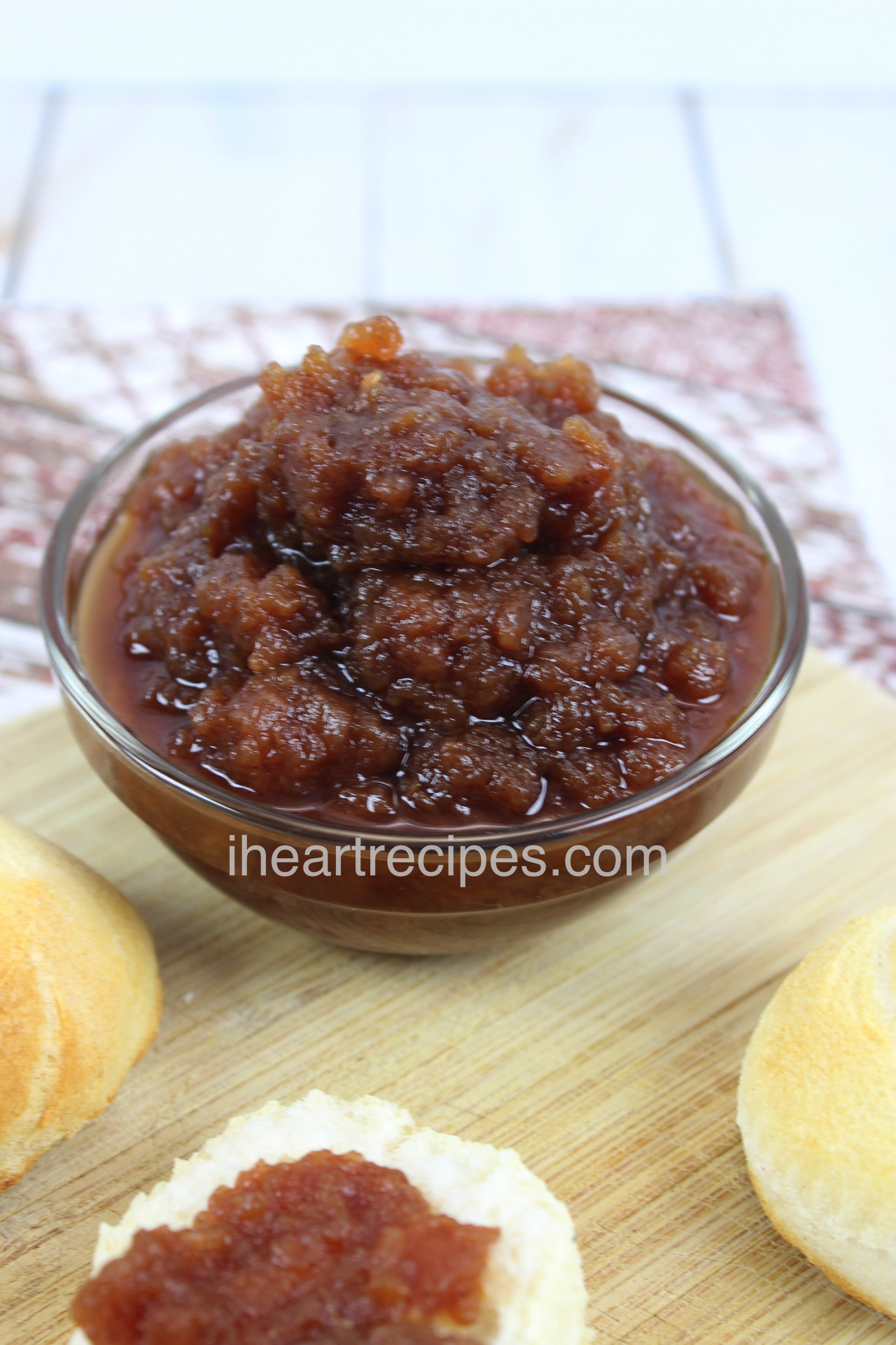This easy recipe for slow cooker apple butter is sweet and delicious