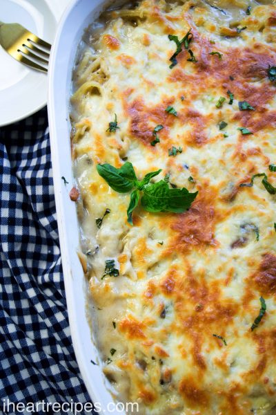 Creamy Chicken Tetrazzini