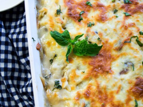 Creamy Chicken Tetrazzini