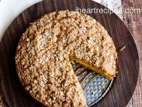 Caramel Pumpkin Coffee Cake