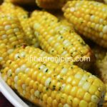 Corn on the cob oven baked