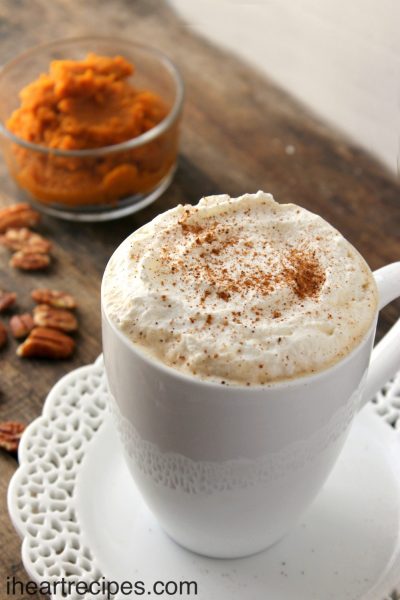 Homemade Pumpkin Spice Latte