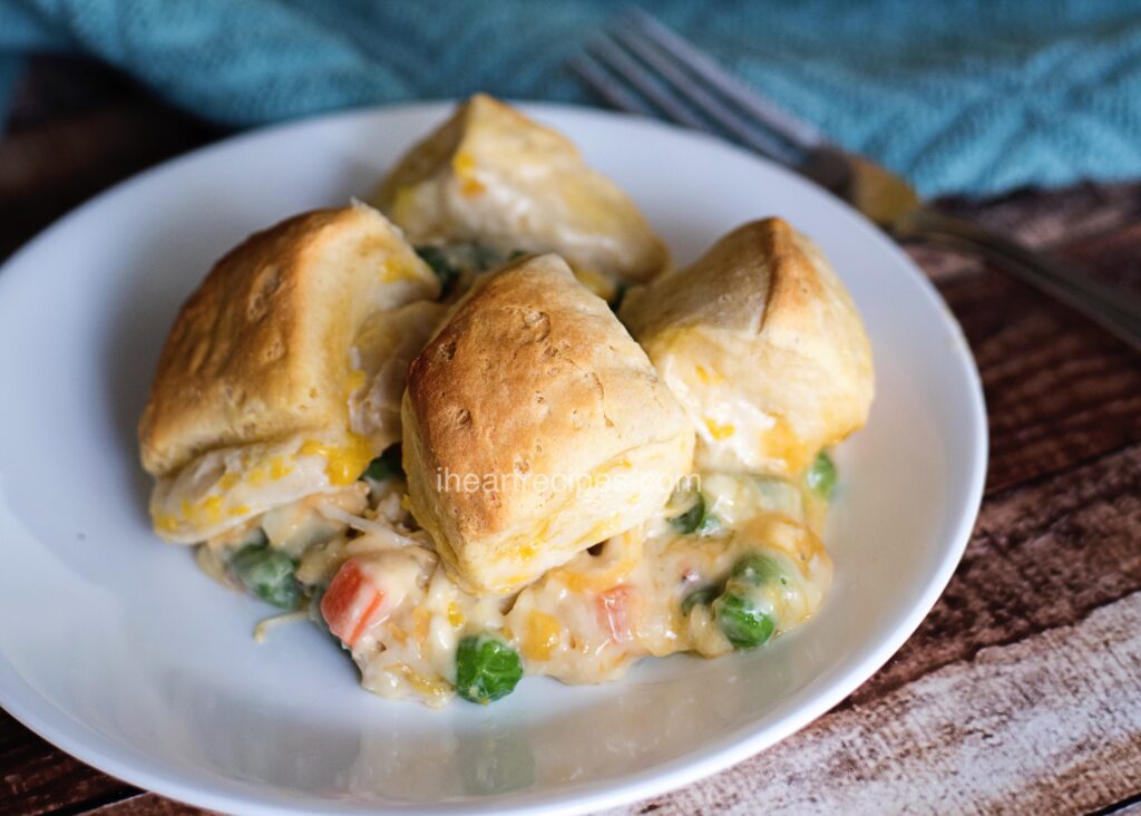 Easy Chicken Pot Pie With Biscuits I Heart Recipes Easy Chicken Pot Pie With Biscuits I Heart Recipes