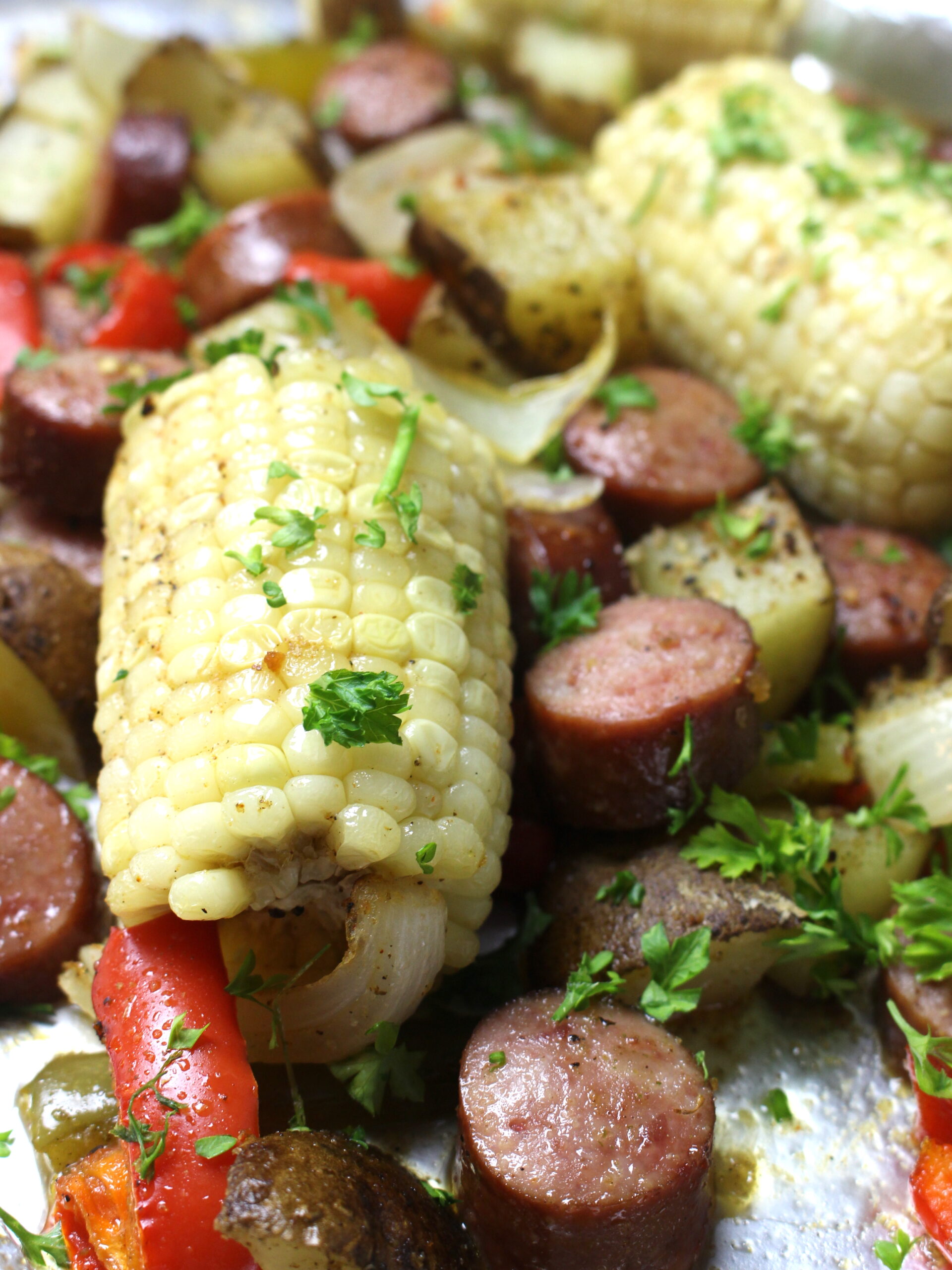 Sheet Pan Low Country Broil