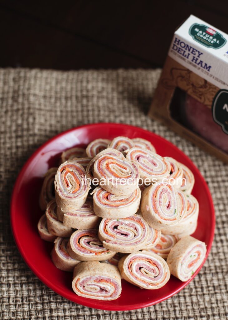 These Italian Pinwheel Finger Sandwiches are quick to whip up! 