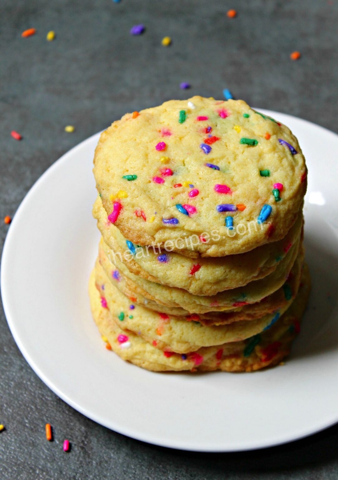 Cake Mix Confetti Cookies I Heart Recipes