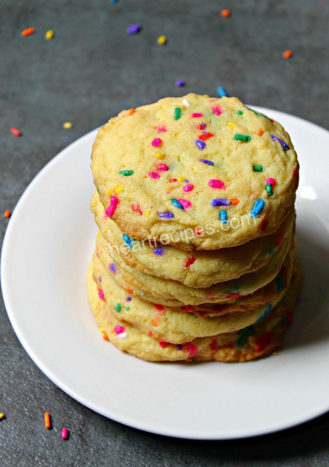 Cake Mix Confetti Cookies I Heart Recipes