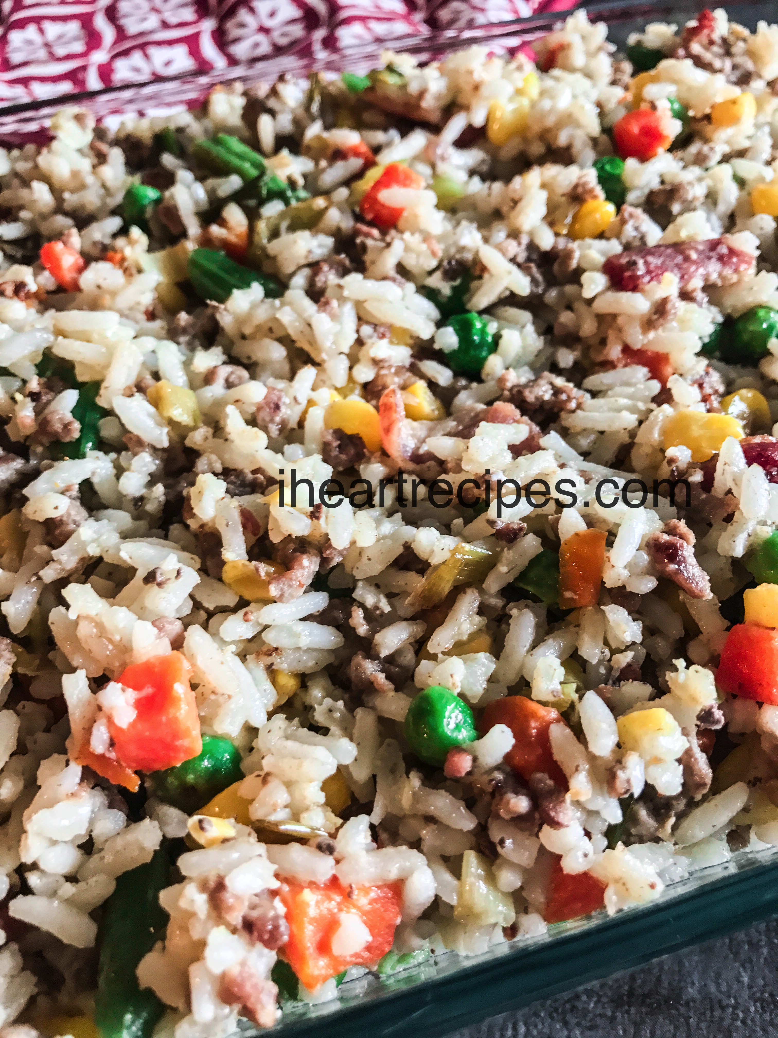 Poor Man's Fried Rice is quick, tasty and budget friendly!