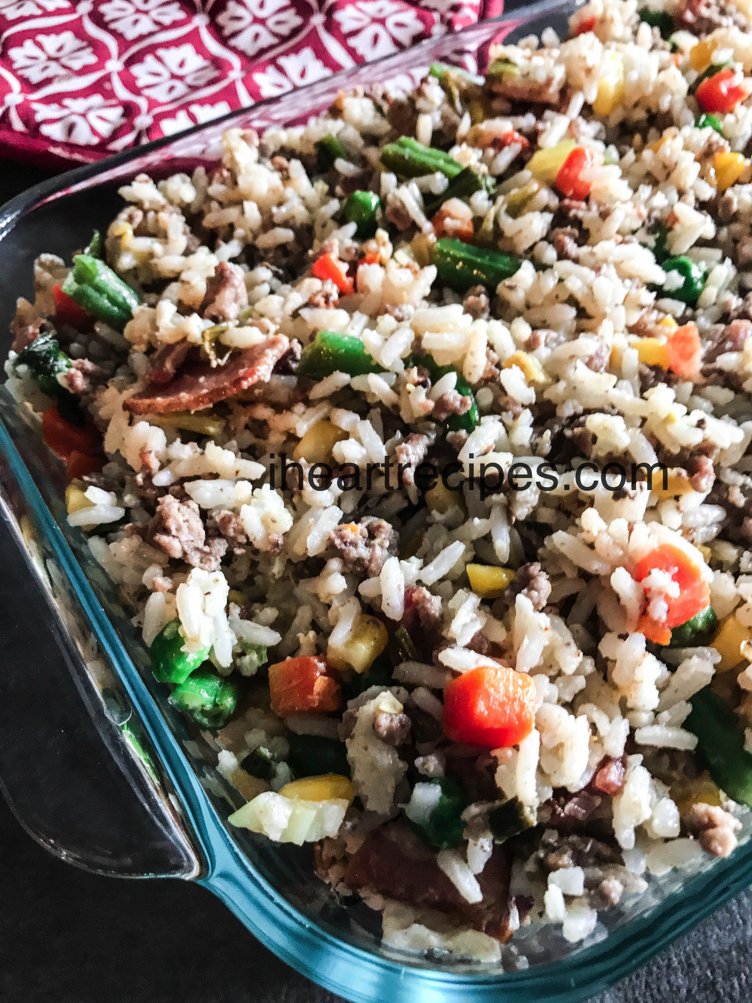 This poor man's fried rice is perfect to use as leftovers in plenty of other recipes.