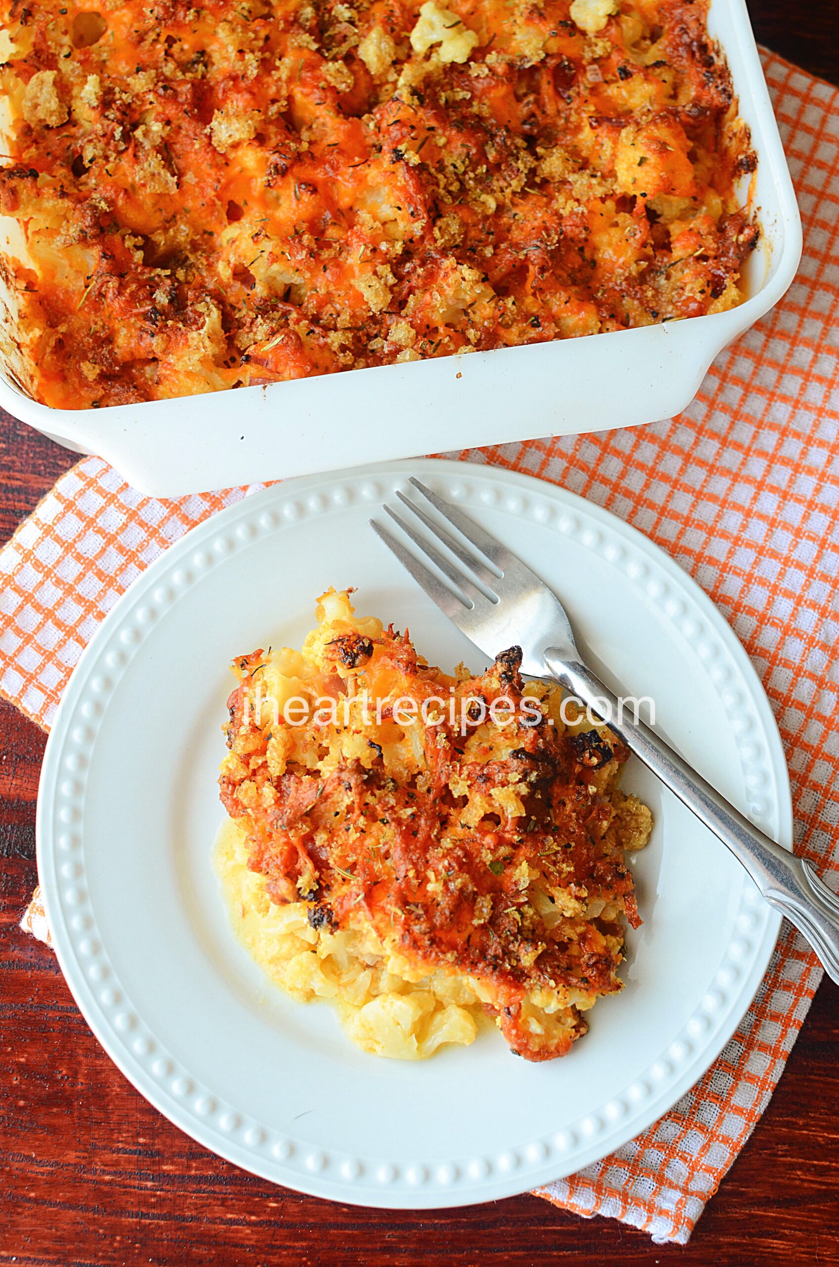 Low Carb Cauliflower Mac and Cheese