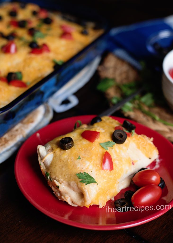 Once you try these breakfast enchiladas, you'll be going back for more