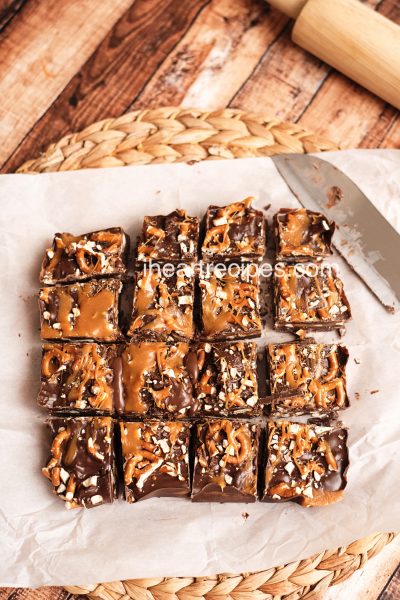 pretzel bars