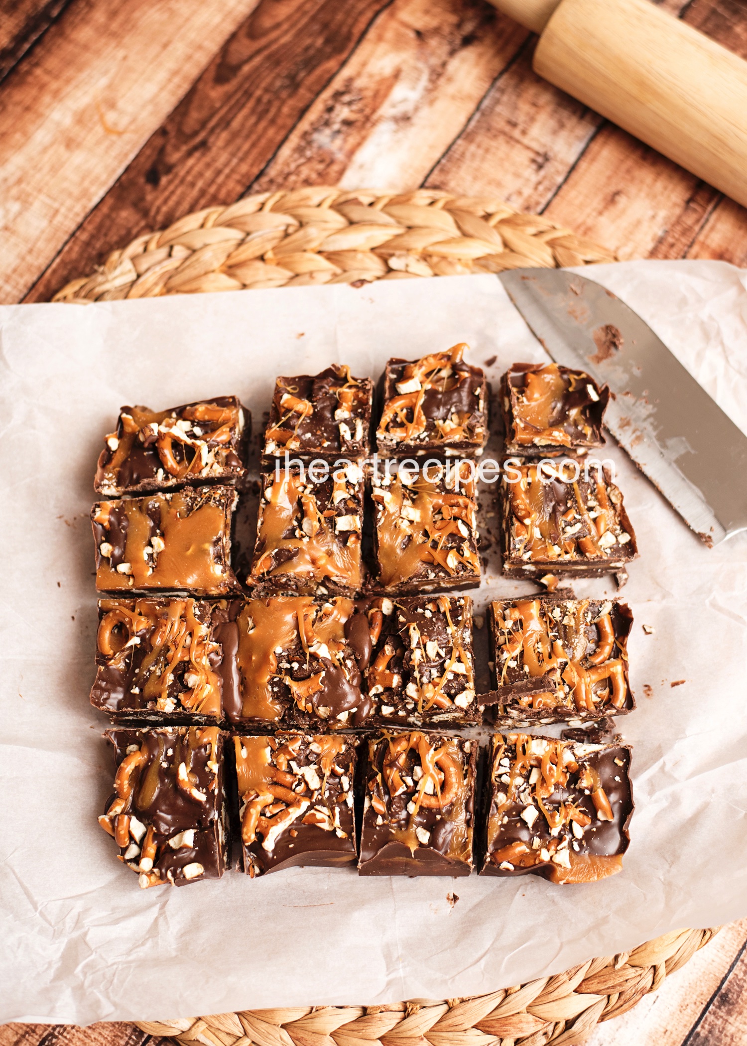 pretzel bars
