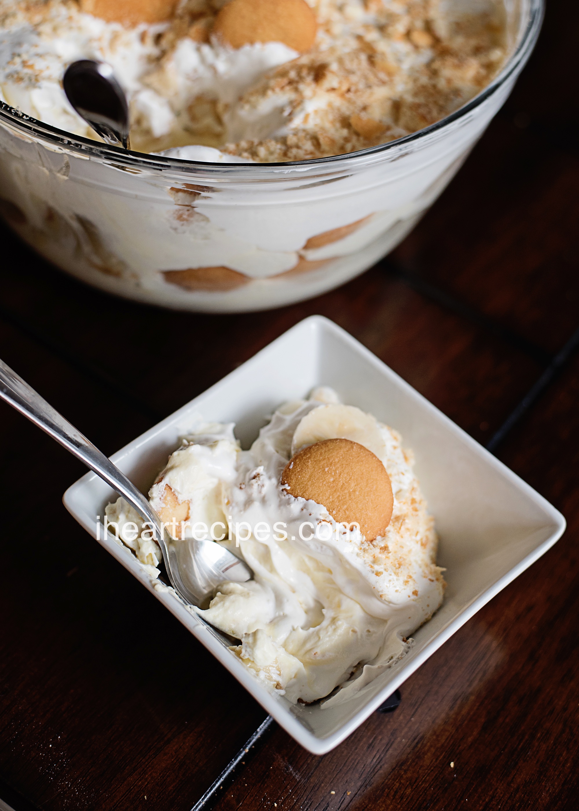 Vanilla Wafer Banana Pudding | I Heart Recipes