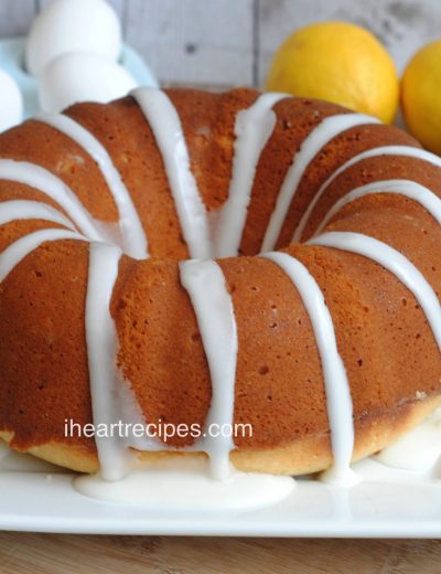 Southern Lemon Pound Cake