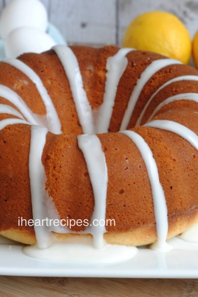 Southern Lemon Pound Cake