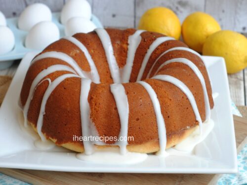Southern Lemon Pound Cake