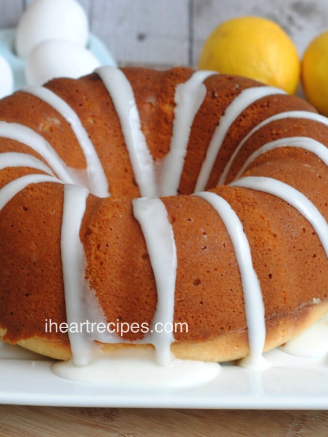 Southern Lemon Pound Cake