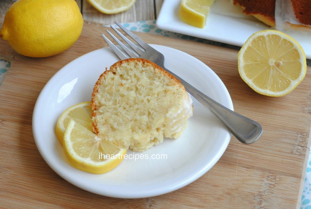 This southern lemon pound cake is so sweet and moist, with the perfect amount of tart lemon flavor