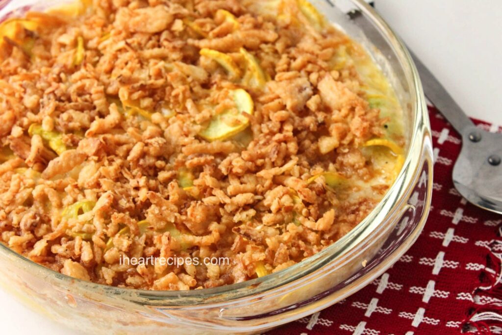 Southern Squash Casserole | I Heart Recipes