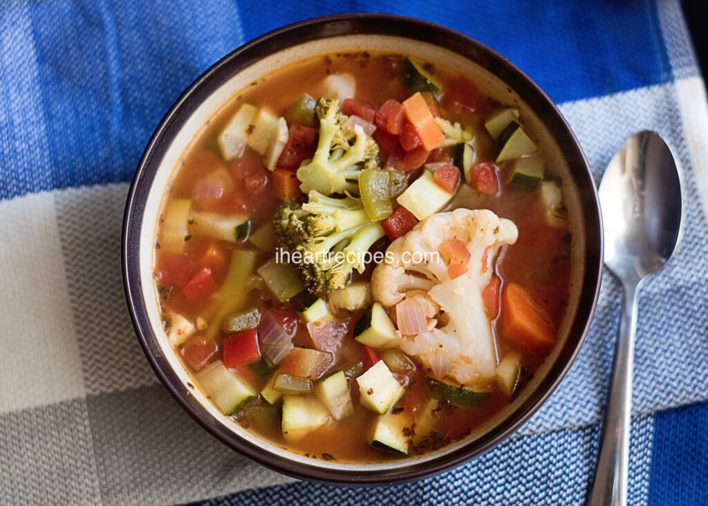 Try this 7 Day Vegetable Soup from from Heart Recipes